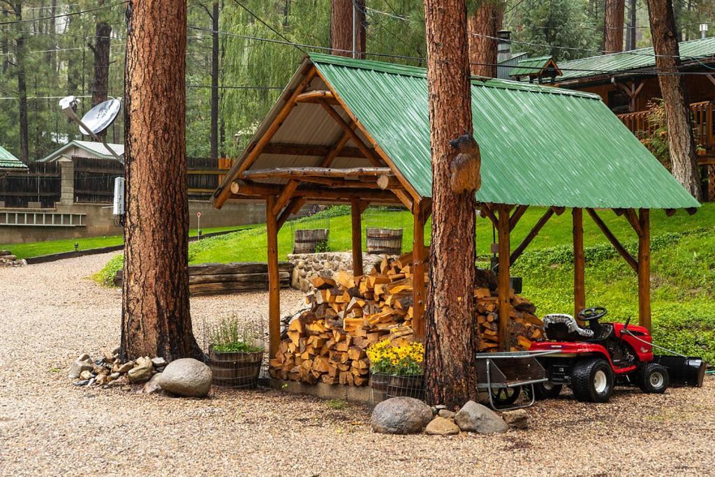Ruidoso Lodge Cabin # 2 Bagian luar foto